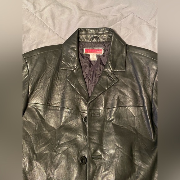Merona Leather Jacket​​​ - Picture 3 of 13